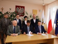 Podpisanie umów z gminą Zagnańsk 