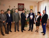 Podpisanie umów z gminą Zagnańsk 