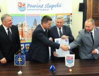Podpisaliśmy umowę z powiatem słupskim
