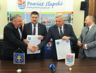 Podpisaliśmy umowę z powiatem słupskim