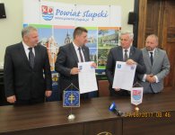 Podpisaliśmy umowę z powiatem słupskim