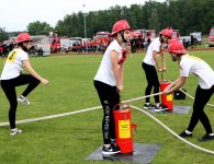 Członek Zarządu Powiatu w Kielcach - Marek Kwiecień był gościem Gminnych Zawodów Sportowo-Pożarniczych, które odbył się w Morawicy.
