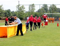 Członek Zarządu Powiatu w Kielcach - Marek Kwiecień był gościem Gminnych Zawodów Sportowo-Pożarniczych, które odbył się w Morawicy.