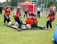 Członek Zarządu Powiatu w Kielcach - Marek Kwiecień był gościem Gminnych Zawodów Sportowo-Pożarniczych, które odbył się w Morawicy.