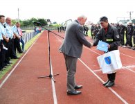 Członek Zarządu Powiatu w Kielcach - Marek Kwiecień był gościem Gminnych Zawodów Sportowo-Pożarniczych, które odbył się w Morawicy.