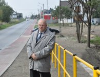 Odbiór chodnika w Kostomłotach I w gminie Miedziana Góra