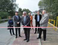 Odbiór chodnika w Kostomłotach I w gminie Miedziana Góra