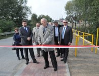 Odbiór chodnika w Kostomłotach I w gminie Miedziana Góra