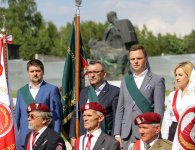 Uroczystości upamiętniające pacyfikację wsi Michniów