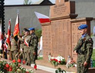 Uroczystości upamiętniające pacyfikację wsi Michniów