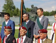 Uroczystości upamiętniające pacyfikację wsi Michniów