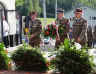 Uroczystości upamiętniające pacyfikację wsi Michniów