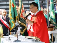 Uroczystości upamiętniające pacyfikację wsi Michniów