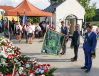 Uroczystości upamiętniające pacyfikację wsi Michniów