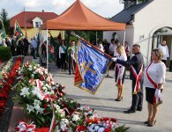 Uroczystości upamiętniające pacyfikację wsi Michniów