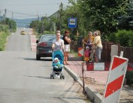 Objazd po inwestycjach powaitu kieleckiego w Chęcinach