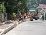Objazd po inwestycjach powaitu kieleckiego w Chęcinach