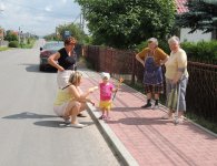 Objazd po inwestycjach powaitu kieleckiego w Chęcinach