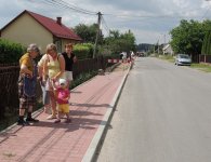 Objazd po inwestycjach powaitu kieleckiego w Chęcinach