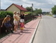 Objazd po inwestycjach powaitu kieleckiego w Chęcinach