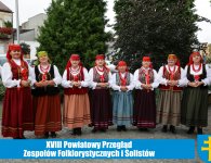 XVIII Powiatowy Przegląd Zespołów Folklorystycznych i Solistów