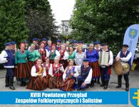 XVIII Powiatowy Przegląd Zespołów Folklorystycznych i Solistów
