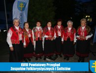 XVIII Powiatowy Przegląd Zespołów Folklorystycznych i Solistów