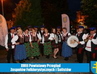 XVIII Powiatowy Przegląd Zespołów Folklorystycznych i Solistów