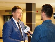 Konferencja prasowa w sprawie Dożynek Powiatu Kieleckiego i Gminy Łagów