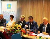 Konferencja prasowa w sprawie Dożynek Powiatu Kieleckiego i Gminy Łagów