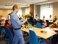 Konferencja prasowa w sprawie Dożynek Powiatu Kieleckiego i Gminy Łagów