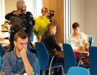 Konferencja prasowa w sprawie Dożynek Powiatu Kieleckiego i Gminy Łagów