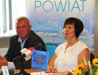 Konferencja prasowa w sprawie Dożynek Powiatu Kieleckiego i Gminy Łagów
