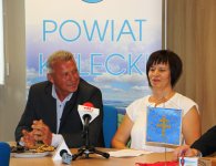 Konferencja prasowa w sprawie Dożynek Powiatu Kieleckiego i Gminy Łagów