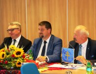 Konferencja prasowa w sprawie Dożynek Powiatu Kieleckiego i Gminy Łagów