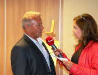Konferencja prasowa w sprawie Dożynek Powiatu Kieleckiego i Gminy Łagów