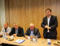 Spotkanie z przedstawicielami Zarządu Oddziału Powiatowego Związku OSP