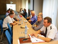 Spotkanie z przedstawicielami Zarządu Oddziału Powiatowego Związku OSP