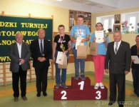 VIII Wojewódzki Turniej Tenisa Stołowego Osób Niepełnosprawnych - Łagiewniki 2017.