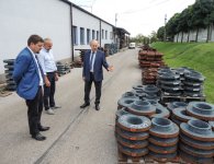 Wizyta starosty kieleckiego w firmie Tawol 