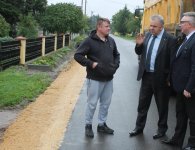 Wizyta gospodarcza na drogach w Łagowie 