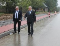 Wizyta gospodarcza na drogach w Łagowie 