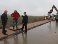 Wizyta gospodarcza na drogach w Łagowie 