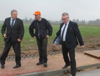 Wizyta gospodarcza na drogach w Łagowie 