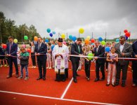 Otwarcie kompleksu sportowego w Zaborowicach