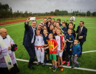 Otwarcie kompleksu sportowego w Zaborowicach