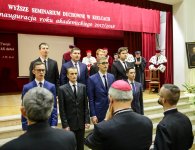 Inauguracja roku akademickiego Wyższego Seminarium Duchownego w Kielcach 