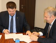 Uroczyste podpisanie umowy partnerskiej