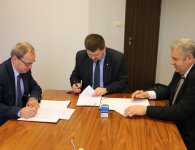 Uroczyste podpisanie umowy partnerskiej