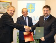 Uroczyste podpisanie umowy partnerskiej